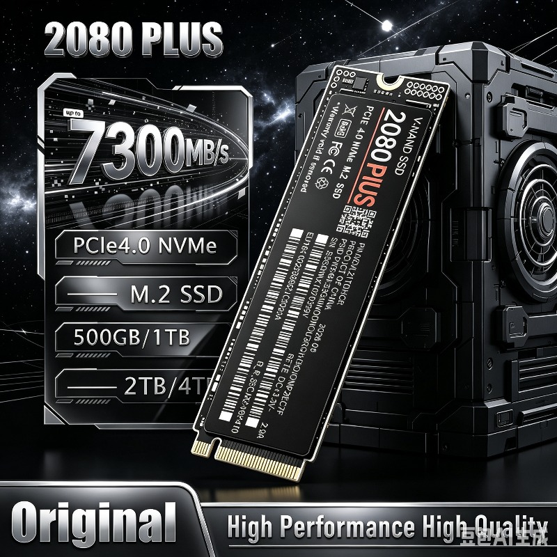 M.2 Nvme 4Tb Pcie 4.0 Ssd - NEW 2080 PLUS NVMe M.2 2280