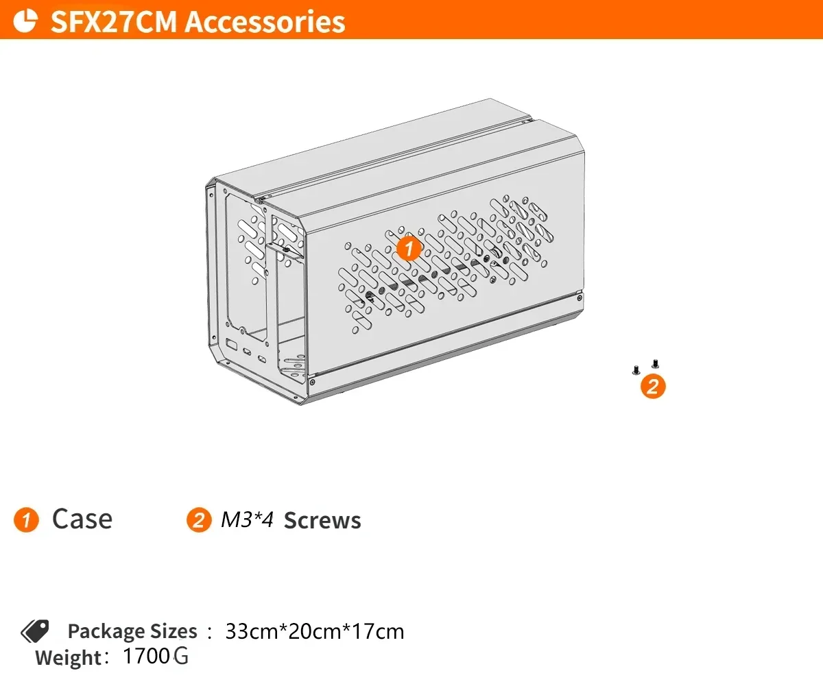 Metal Frame Case Chassis For T - огляд і ціна External Gpu Dock Pcie 4.0 Oculink