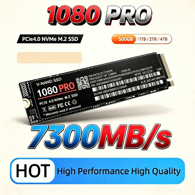 Original 1080PRO SSD M.2 NVMe  - огляд і ціна M.2 Nvme 4Tb Pcie 4.0 Ssd