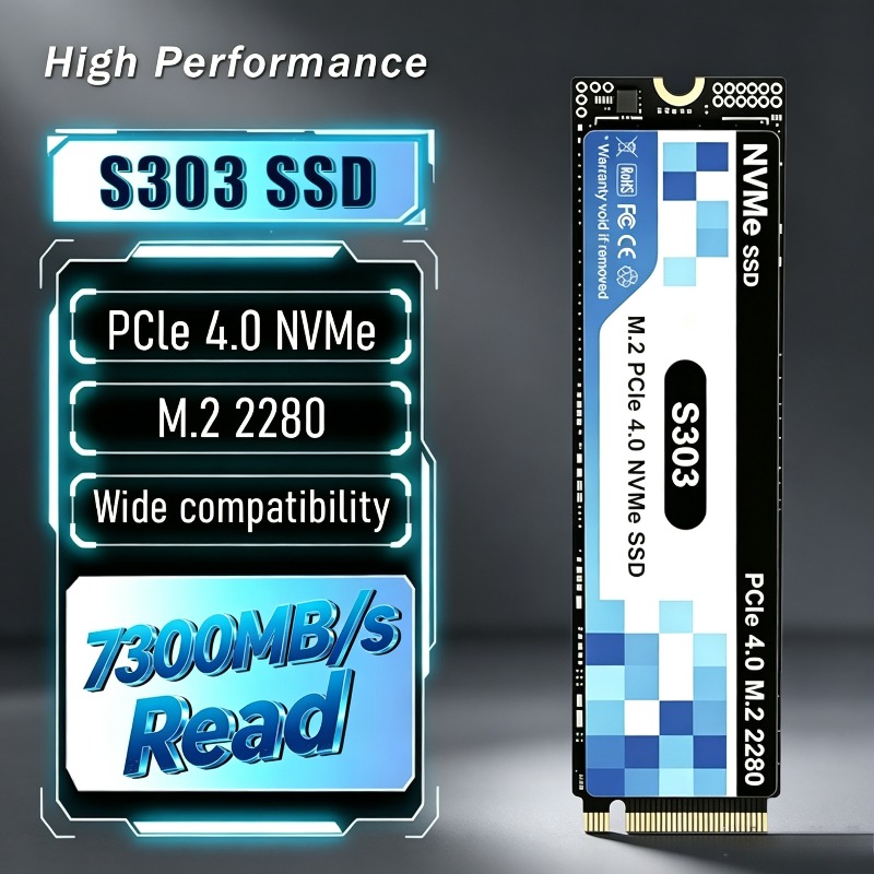 S303 500GB-4TB Gaming Internal - огляд і ціна M.2 Nvme 4Tb Pcie 4.0 Ssd