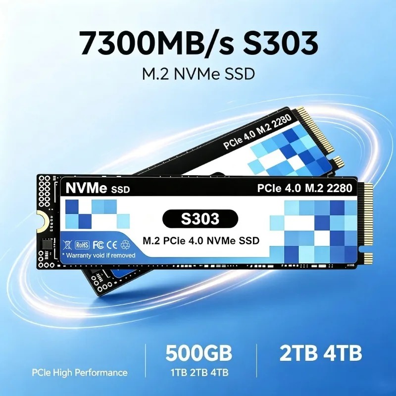 S303 500GB-4TB Gaming Internal - огляд і ціна M.2 Nvme 4Tb Pcie 4.0 Ssd