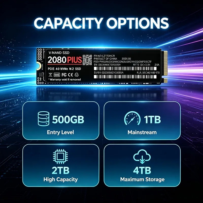 NEW 2080 PLUS NVMe M.2 2280 SS - огляд і ціна M.2 Nvme 4Tb Pcie 4.0 Ssd